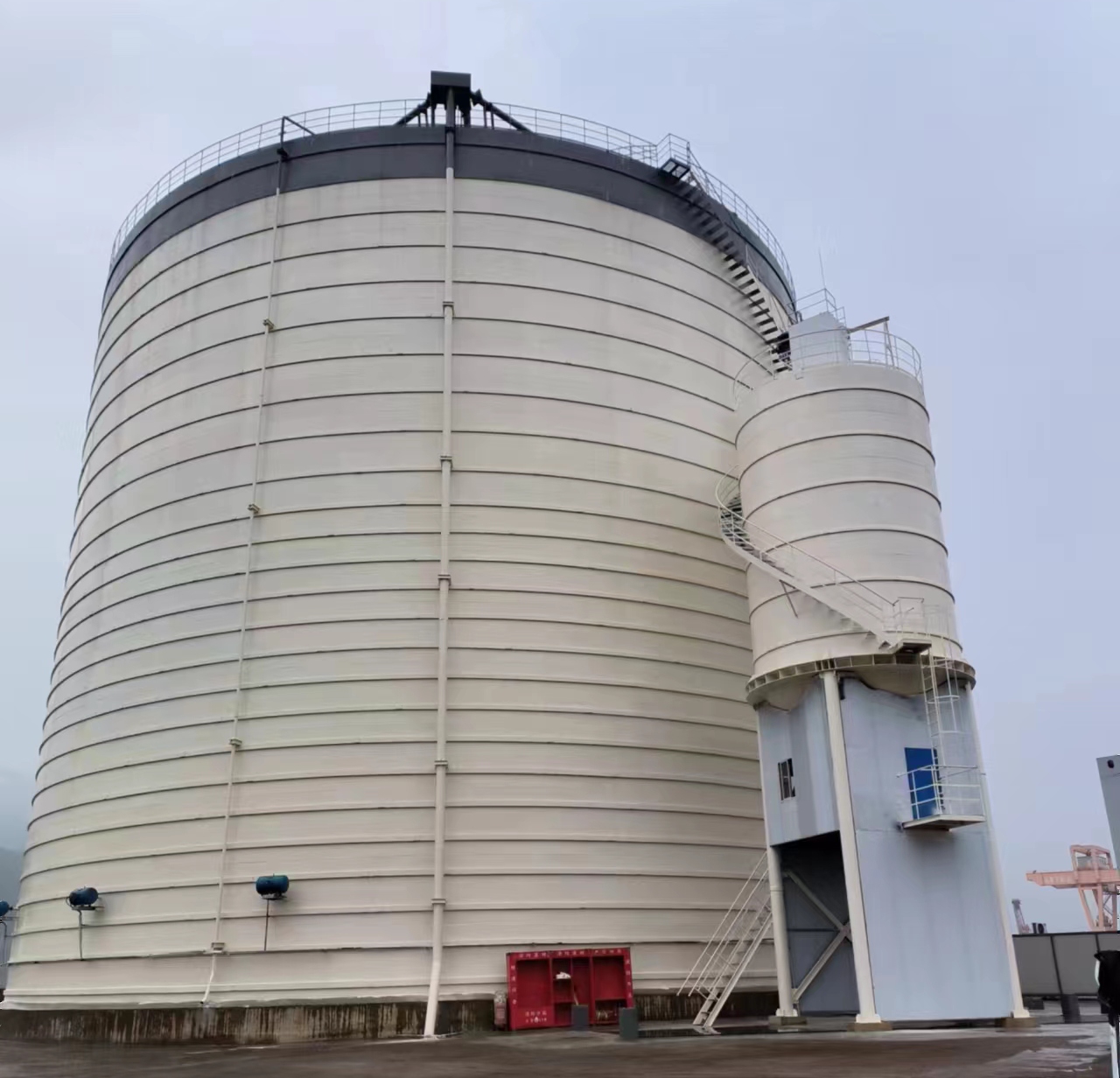 湘阴10万吨水泥钢板库